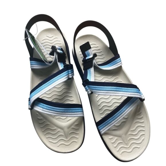 Native Shoes Other - Native Men's Zurich Regatta Blue Sandals New Size 12
